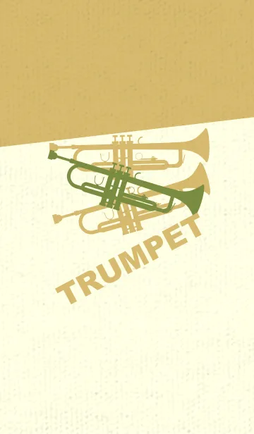 [LINE着せ替え] Trumpet CLR 草色の画像1