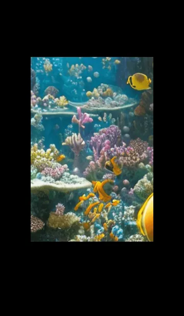 [LINE着せ替え] 熱帯魚の夢#FaA019。の画像1