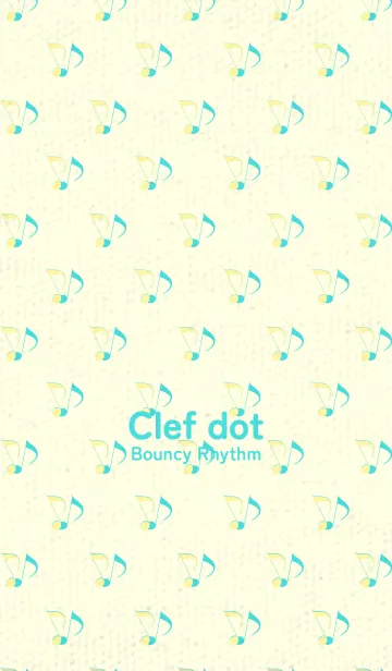 [LINE着せ替え] Clef dot -クリームの画像1