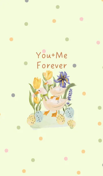 [LINE着せ替え] You+Me Foreverの画像1