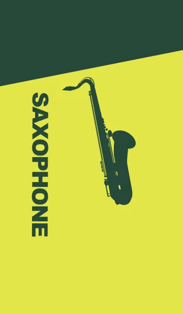 [LINE着せ替え] Saxophone CLR シャルトルーズイエローの画像1