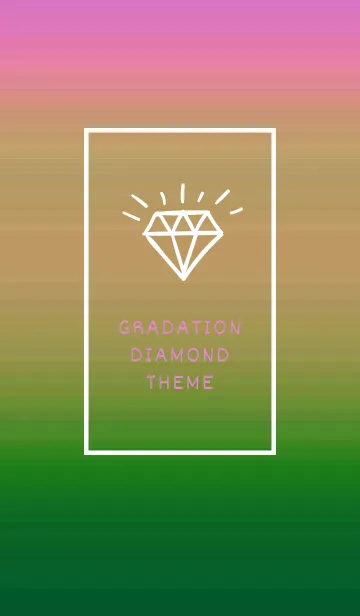 [LINE着せ替え] グラデーション ダイアモンド  266の画像1