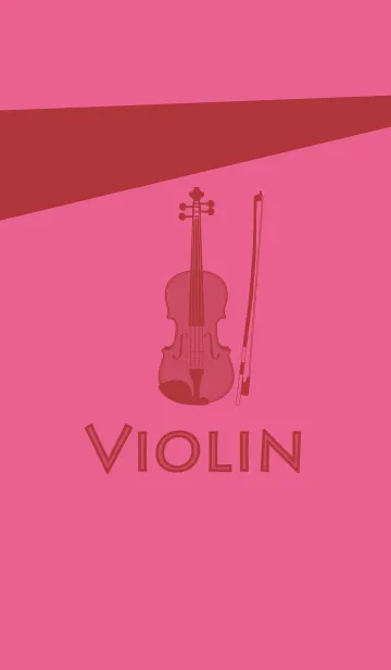 [LINE着せ替え] Violin CLR ローズレッドの画像1