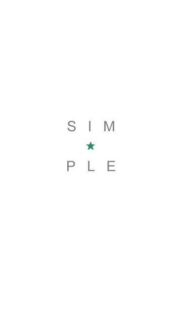 [LINE着せ替え] SIMPLE STAR 81の画像1