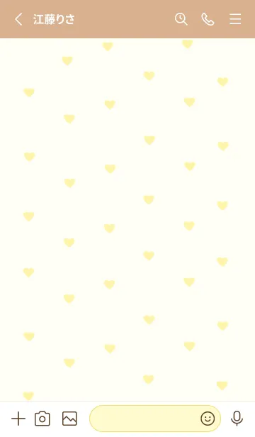 [LINE着せ替え] pattern_heart (lemontea)の画像2