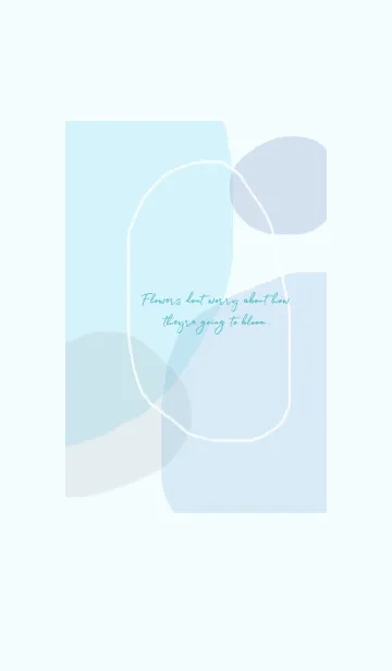 [LINE着せ替え] natural_artz:lightblueの画像1