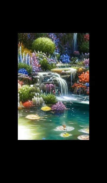 [LINE着せ替え] 熱帯魚の夢#FaA023。の画像1