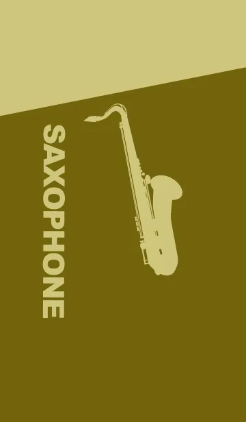 [LINE着せ替え] Saxophone CLR オリーブの画像1
