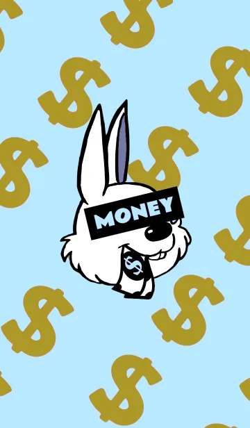 [LINE着せ替え] マネー ラビット 383の画像1