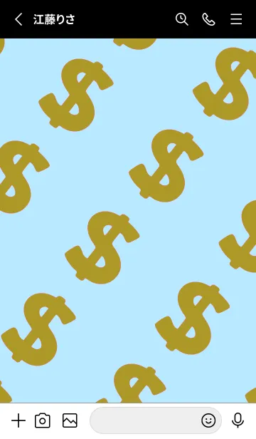 [LINE着せ替え] マネー ラビット 383の画像2