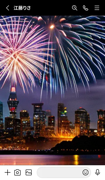 [LINE着せ替え] 花火#FaC015。の画像2