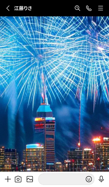 [LINE着せ替え] 花火#FaC013。の画像2