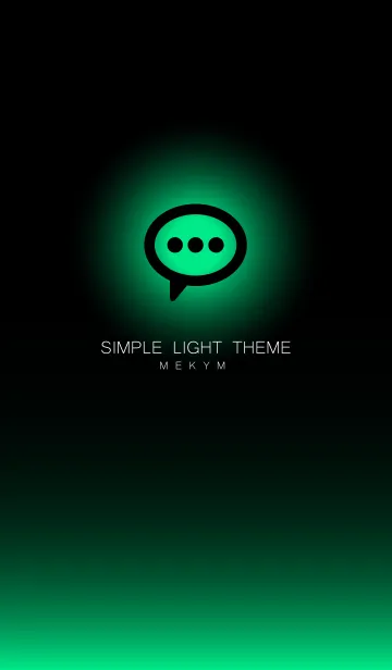 [LINE着せ替え] SIMPLE LIGHT ICON-GRADATION- 23の画像1