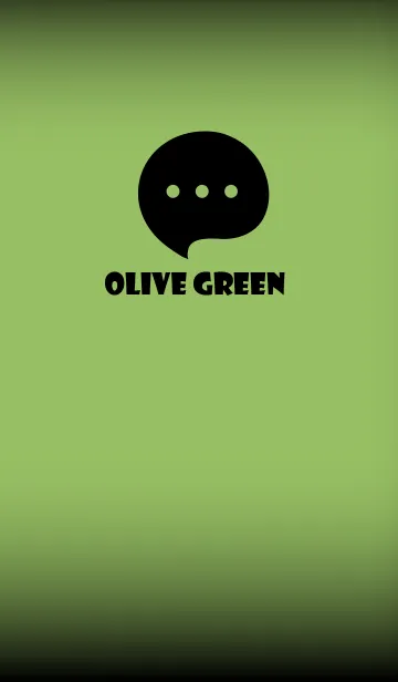 [LINE着せ替え] Olive Green And Black V.4 (JP)の画像1