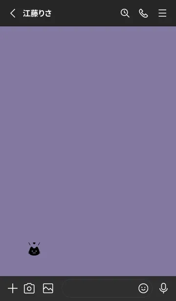 [LINE着せ替え] 小さな猫(くすみ3-07)の画像2