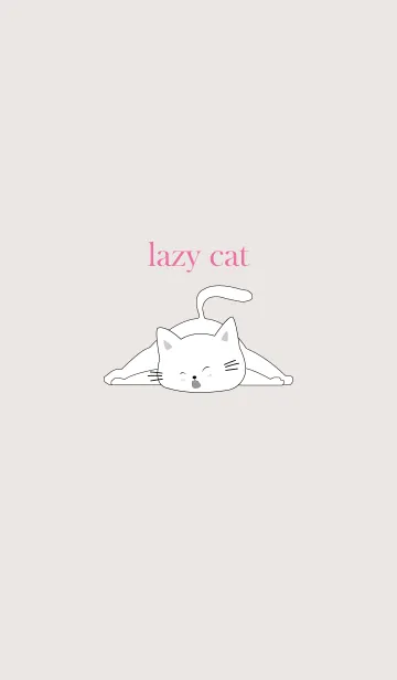 [LINE着せ替え] lazy cat..48の画像1