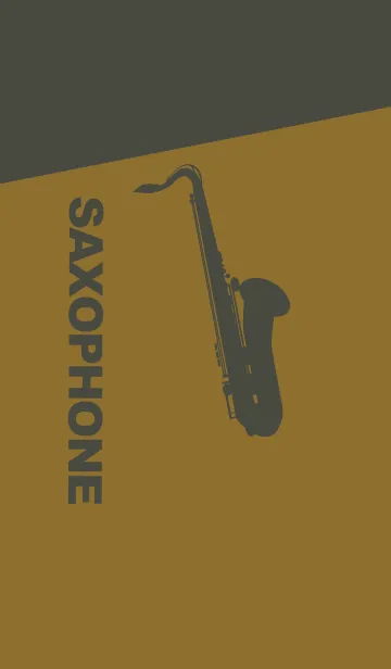 [LINE着せ替え] Saxophone CLR ゴールデンオーカーの画像1