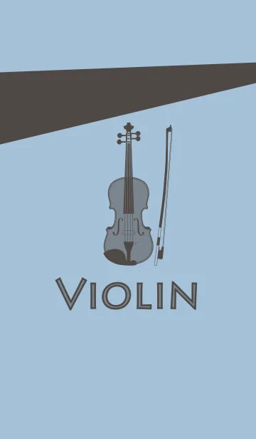 [LINE着せ替え] Violin CLR スモークブルーの画像1