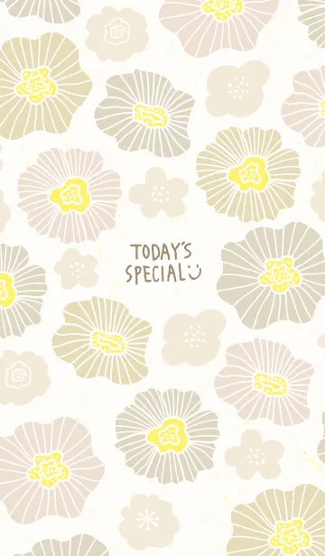 [LINE着せ替え] 北欧風 かわいいお花20の画像1