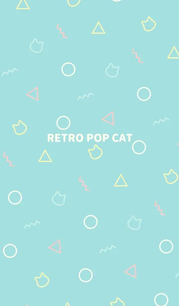 [LINE着せ替え] RETRO POP CAT 1の画像1