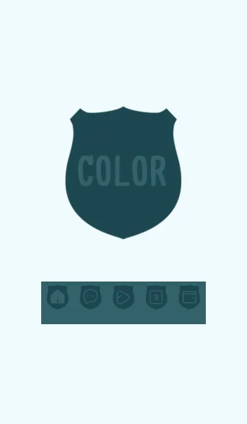 [LINE着せ替え] blue color V28の画像1