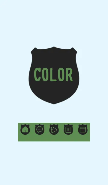 [LINE着せ替え] blue color V29の画像1