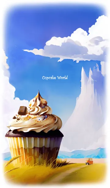 [LINE着せ替え] Cupcake Worldの画像1