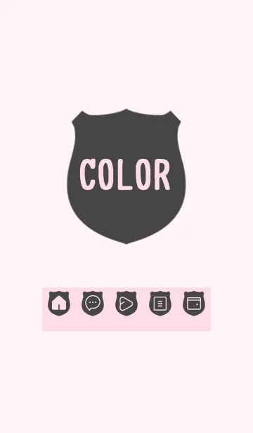 [LINE着せ替え] pink color V26の画像1
