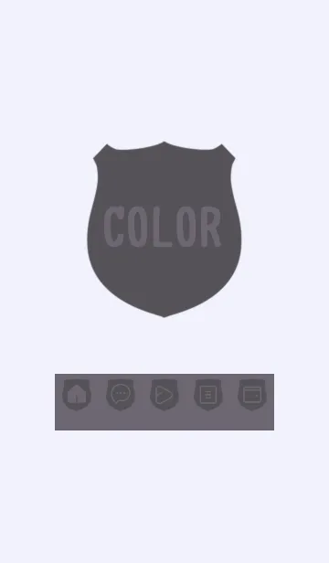 [LINE着せ替え] purple color V29の画像1