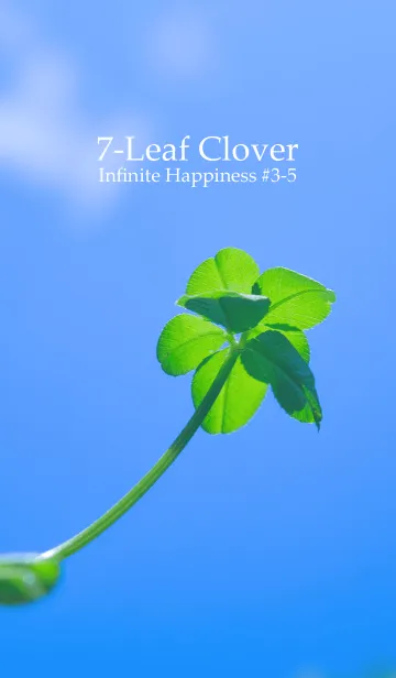 [LINE着せ替え] 七つ葉のクローバー 無限の幸福 #3-5の画像1