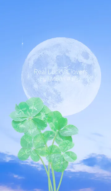 [LINE着せ替え] Real Lucky Clovers Full Moon #1-32の画像1