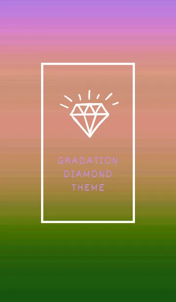 [LINE着せ替え] グラデーション ダイアモンド  265の画像1