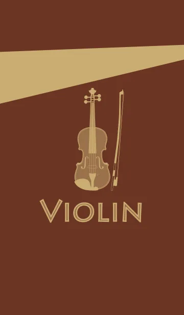Violin CLR チョコレートの着せ替えメイン画像