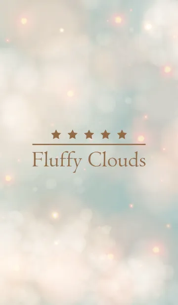 [LINE着せ替え] Fluffy Clouds RETRO.MEKYM 34の画像1