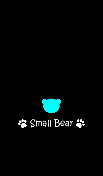 [LINE着せ替え] Small Bear *VIVIDL.BLUE 2*の画像1