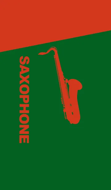 [LINE着せ替え] Saxophone CLR スプルースグリーンの画像1