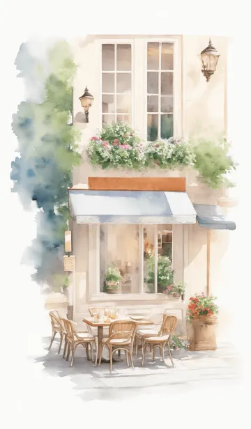 [LINE着せ替え] European Restaurantの画像1