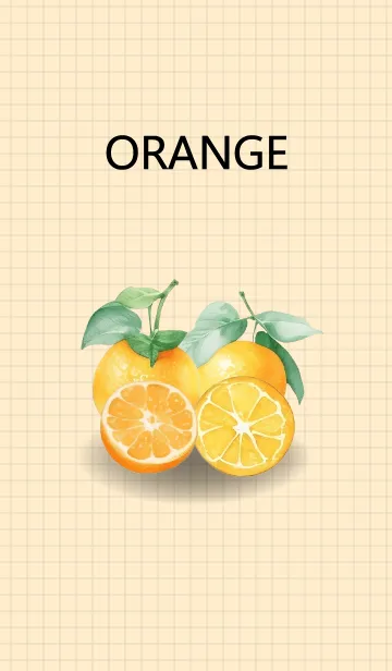 [LINE着せ替え] Love orange Lover Theme (JP)の画像1