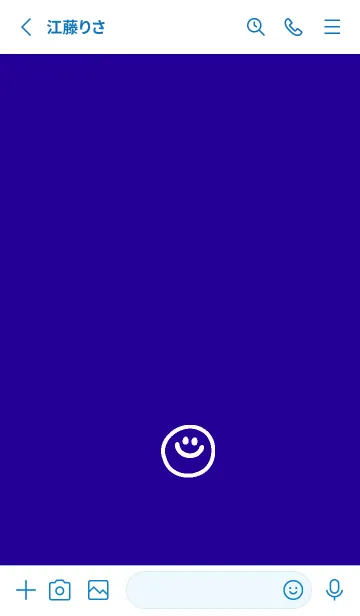 [LINE着せ替え] ミニスマイル* 0109の画像2