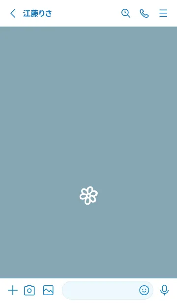 [LINE着せ替え] ミニ フラワー _134の画像2