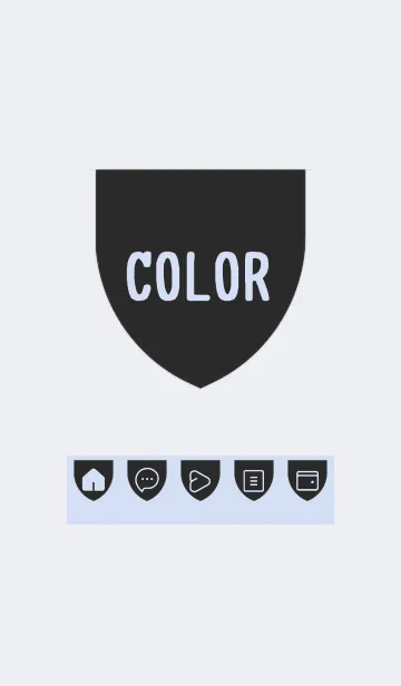 [LINE着せ替え] bw color X26の画像1