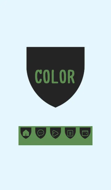 [LINE着せ替え] blue color X29の画像1