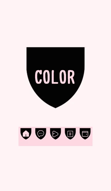 [LINE着せ替え] pink color X28の画像1