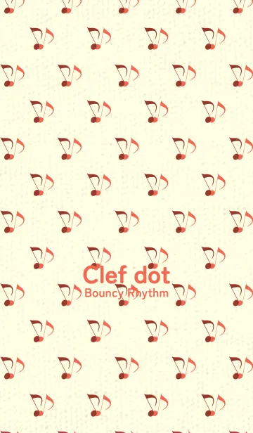 [LINE着せ替え] Clef dot ガーネットブラウンの画像1