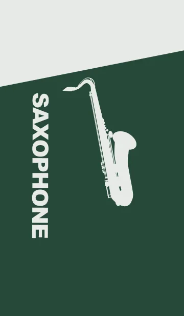 [LINE着せ替え] Saxophone CLR サイプレスグリーンの画像1