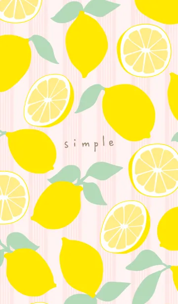 [LINE着せ替え] レモン、レモン、レモン19の画像1