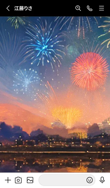[LINE着せ替え] 花火#FaF08。の画像2