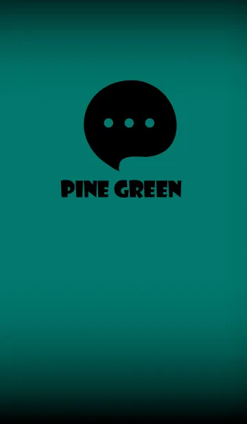 [LINE着せ替え] Pine Green And Black V.4 (JP)の画像1