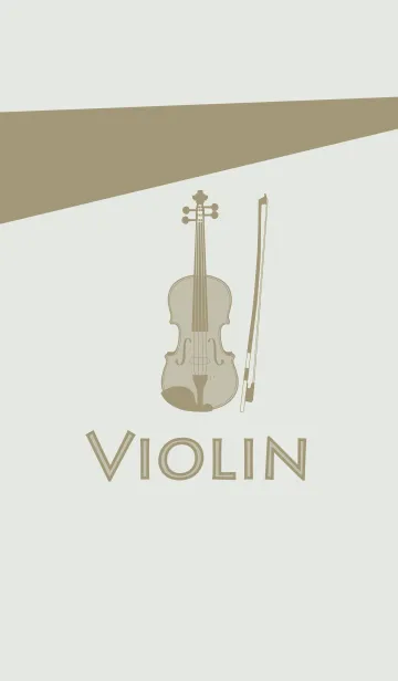 [LINE着せ替え] Violin CLR ミストホワイトの画像1