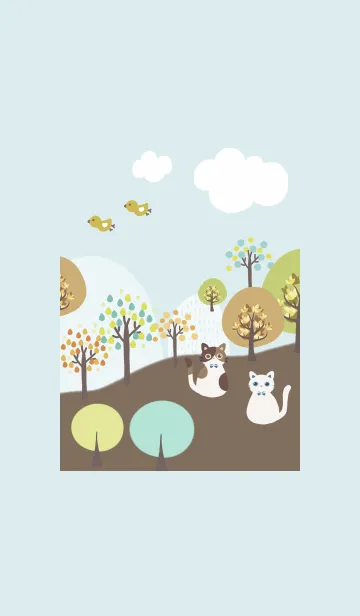 [LINE着せ替え] かわいいシンプル北欧♪7の画像1